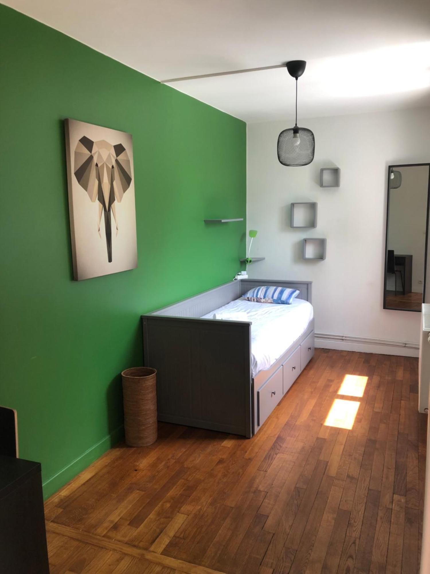 Chambre Meublee Verte Boulevard Joseph Vallier Apartment Grenoble Bagian luar foto